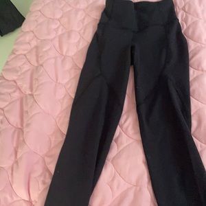 Lululemon To The Beat Tight 24"  size 0 black